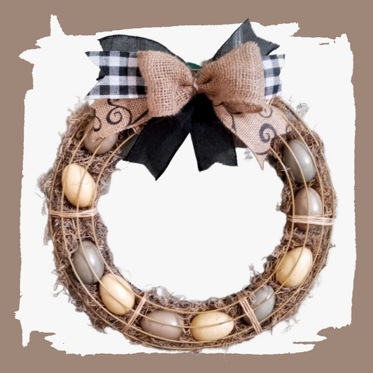 Farmhouse Egg Wreath