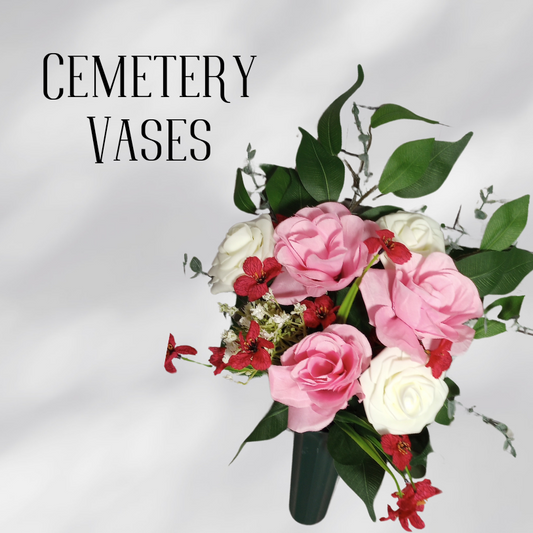 Cemetery Floral Vase