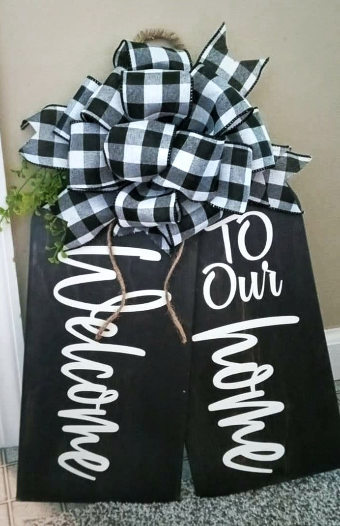 Welcome to Our Home Sign